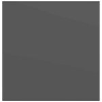 vidaXL Étagère murale flottante Gris brillant 23x23 5x3 8 cm MDF