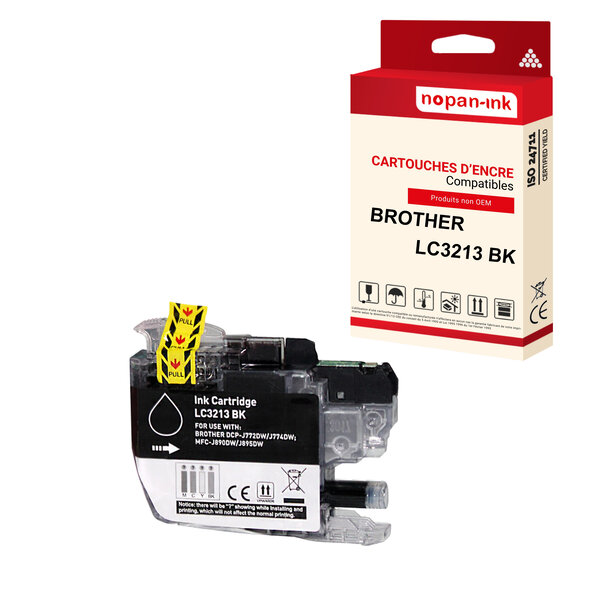 Nopan-ink - x1 cartouche brother lc3213 xl lc3213xl compatible