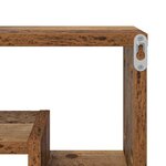 vidaXL Étagère Murale Bois ancien 82 x 15 x 51 cm Bois d'ingénierie