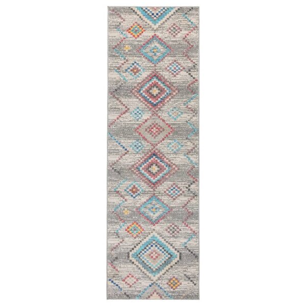 vidaXL Tapis ARBIZU intérieur extérieur design vintage 80x250 cm