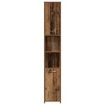 vidaXL Ensemble de meubles salle de bain 4 Pièces bois d'ingénierie