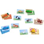 Haba 305473 - Mes premiers jeux – Nourrit-moi - Jeu de mémo