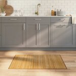 vidaXL Tapis rectangulaire naturel 70x100 cm bambou
