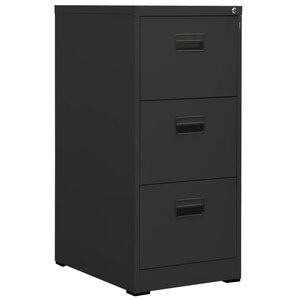 vidaXL Classeur Anthracite 46x62x102 5 cm Acier