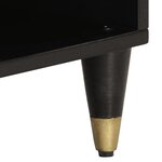 vidaXL Meuble TV 100x33x46 cm bois massif de manguier