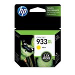 Hp 933xl cartouche d'encre jaune grande capacité authentique pour hp officejet 6100/6600/6700/7100/7510/7610 (cn056ae)