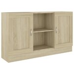 vidaXL Buffet Chêne sonoma 120x30 5x70 cm Bois d'ingénierie