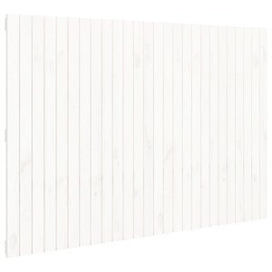 vidaXL Tête de lit murale Blanc 166x3x110 cm Bois massif de pin