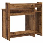 vidaXL Bureau Bois ancien 97 x 45 x 90 cm Bois d'ingénierie