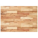 vidaXL Étagère de vasque murale acier et bois massif d'acacia