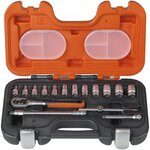 Bahco jeu de douilles de 1/4 po 16 pièces s160