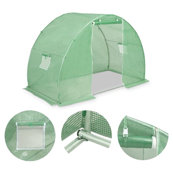 vidaXL Serre 4 5 m² 300x150x200 cm