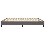 vidaXL Cadre de lit sans matelas gris 180x200 cm similicuir