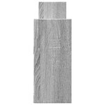 vidaXL Armoire murale 100x18x40 cm sonoma gris bois d'ingénierie