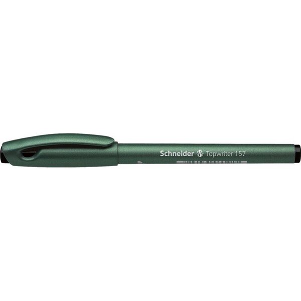 Stylo fibre Topwriter 157 Pointe 08 noir SCHNEIDER