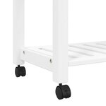 vidaXL Chariot de cuisine MONZA 84x40x90 cm bois massif de pin
