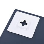 vidaXL Miroir mural avec étagère 60x60 cm Verre trempé