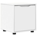 vidaXL Cabinet de salle de bain Blanc 40 5 x 40 x 44 cm