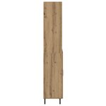 vidaXL Haut Armoire Chêne artisanal 69 5 x 34 x 180 cm