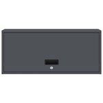 vidaXL Armoire murale pour garage Anthracite 80 x 33 x 35 cm