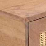 vidaXL Table console 100x35x76 cm Bois de manguier massif