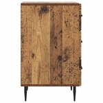 vidaXL Cabinet de chevet Bois ancien 43 x 41 x 66 5 cm