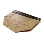 Pack and Move - Lot de 20 caisses en carton - 53 x 30 x 26 cm - Transport  déménagement  stockage