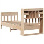 vidaXL Cadre de lit sans matelas 90x190 cm bois de pin massif