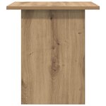 vidaXL Table de chevet 2 Pièces Chêne artisanal 41 x 40 x 45 cm