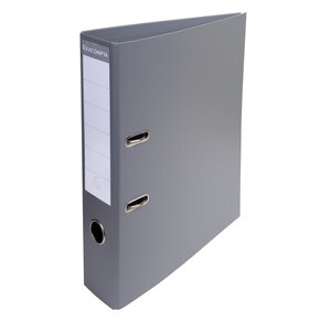 Classeur à Levier PVC Format A4 Dos de 70 mm Gris Souris x 10 EXACOMPTA