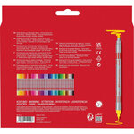 FABER-CASTELL Feutre double pointe  étui de 40
