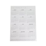 Calendrier de Poche Pliable 2025 - 15 x 10.5 cm - Ombrelles Asiatiques