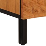 vidaXL Tables de chevet 2 Pièces 40x33x46 cm Bois d'acacia massif