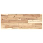 vidaXL Étagères flottantes 2 Pièces 100x30x2 cm acacia massif non traité