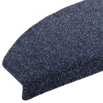 vidaXL Tapis d'escalier auto-adhésifs 15 pièces 80 x 24 5 x 3 5 cm