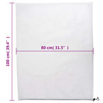 vidaXL Housses de protection pour plantes avec cordon de serrage 8 Pièces