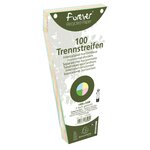 Paquet 100 Fiches Intercalaires Trapézoïdales Unies Perforées Forever - 105x240mm - Couleurs Assorties - X 6 - Exacompta