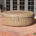 Intex Cuve thermale de massage à bulles ronde PureSpa 196x71 cm