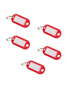 THIRARD - Lot de 5 portes-étiquettes  rouge  50x20mm - THIRARD