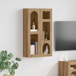 vidaXL Armoire suspendue avec étagère Chêne artisanal 59 x 20 x 100 cm