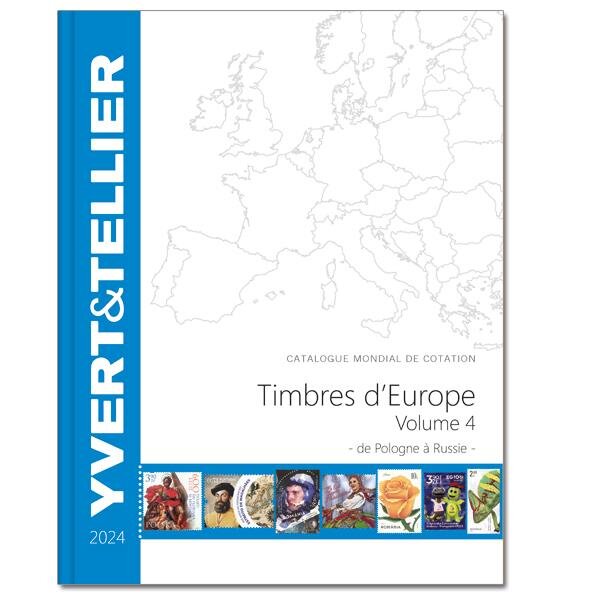 EUROPE Volume 4 - 2024 (Catalogue des timbres des pays d'Europe de P à R)