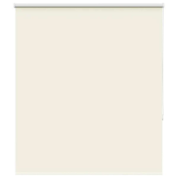vidaXL Store enrouleur occultant blanc cassé 140x175 cm largeur tissu