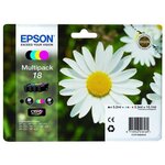 Epson cartouches d'encre multipack pâquerette t1806 - noir / cyan / magenta / jaune