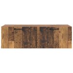 vidaXL Meuble TV mural Bois ancien 98 x 41 x 30 cm Bois d'ingénierie