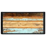 vidaXL Table de salle à manger 118x60x76cm Bois de récupération massif