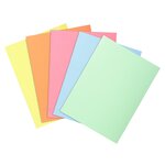 Paquet de 30 sous-chemises SUPER 60 - 22x31cm - Couleurs assorties x 10 EXACOMPTA