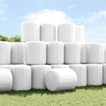 vidaXL Film étirable agricole blanc 25 µm 75 cm x 1500 m