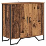 vidaXL Buffet Marron 78 x 35.5 x 74.5 cm Bois d'ingénierie