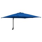 vidaXL Parasol de jardin 248 5 x 247 5 x 160 cm Polyester et Acier