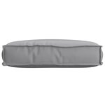 vidaXL Coussin de palette pour siège gris 60x40x8 cm en tissu Oxford